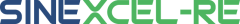 Logo of Sinexcel-RE, featuring the company name in stylized font.
