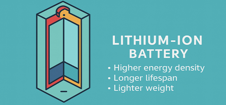 Pros of Lithium Ion